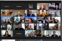 January 29, 2021 Florida Bar Board of Governor's Zoom meeting