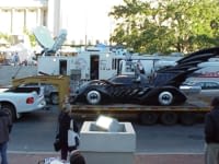 Batmobile in front of the Florida Supreme Court Building. November 30,&nbsp;2000.