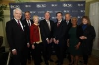 Justice Quince with other Warren E. Burger Society Inductees