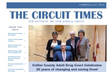 20th Newsletter cover summer fall 2019