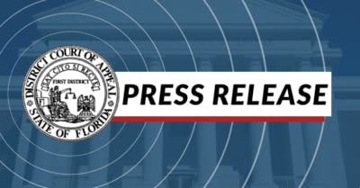 First District Court of Appeal Press Release