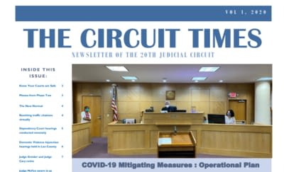 20th Newsletter cover 2020