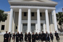 Children participating in Take Your Child to Work Day at the Florida Supreme Court.