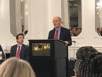 Chief Justice Charles T. Canady addresses members of The Florida Bar Board of Governors in Tallahassee on Friday, January 31, 2020