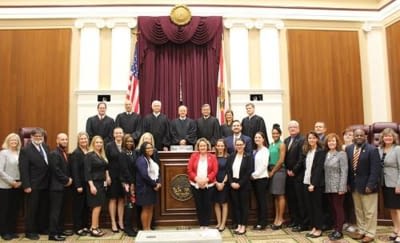 2019 Florida Supreme Court Teacher Institute Participants