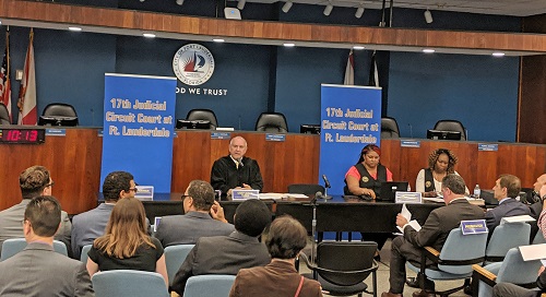 Chief Judge Tuter presides at Community Court